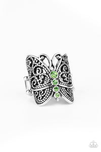 Butterfly Bling - Green